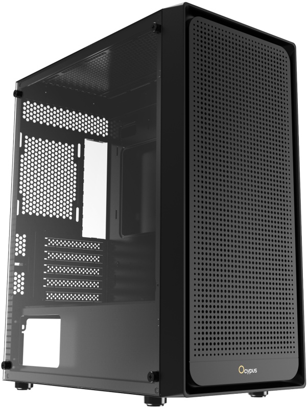 картинка Корпус Ocypus Gamma C50 без БП черный (Gamma-C50-BKG000XX-GL) от магазина КомпьютерЦентр