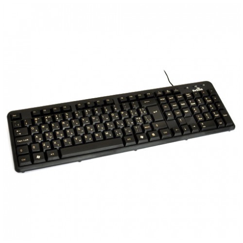 картинка Клавиатура DeTech K3150 USB Black от магазина КомпьютерЦентр