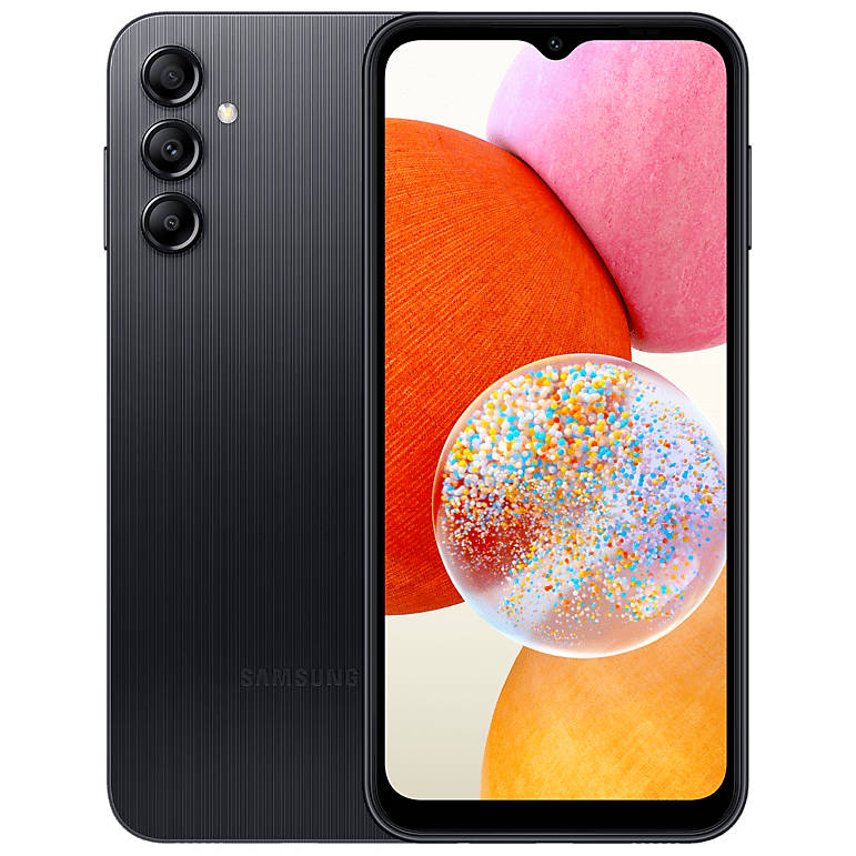 картинка Смартфон Samsung Galaxy A145 A14 Black 6.6'' 4Gb / 128Gb (SM-A145FZKGMEA) от магазина КомпьютерЦентр