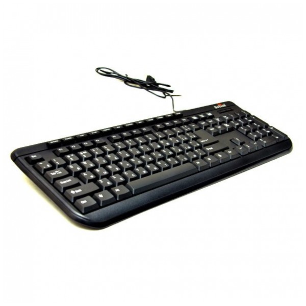картинка Клавиатура DeTech K4222 USB Black от магазина КомпьютерЦентр