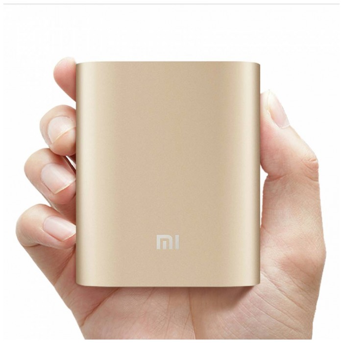 картинка Аккумулятор внешний Xiaomi Mi Power bank Gold 10000 mAh от магазина КомпьютерЦентр