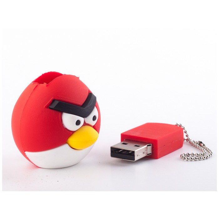 картинка Флешка USB DinosaurDriver 16Gb Angry Birds Red (MD574) от магазина КомпьютерЦентр