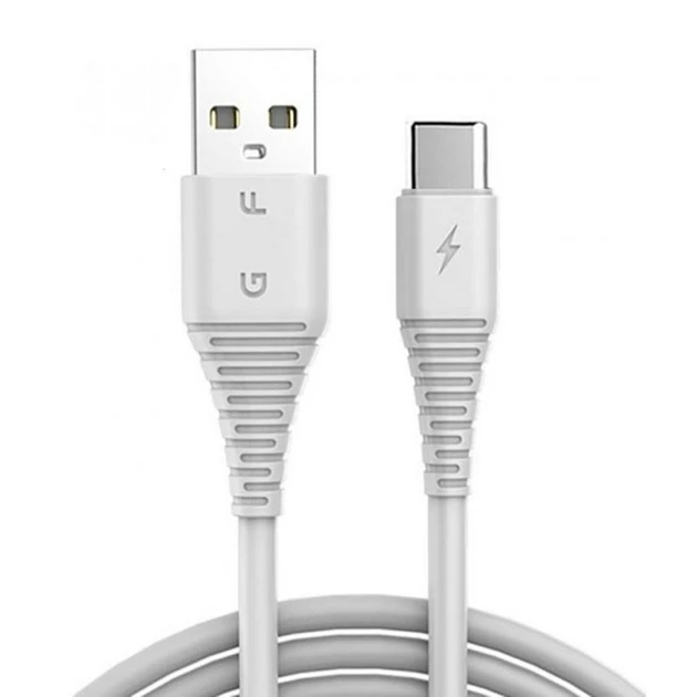 картинка Кабель USB Type-C Golf GC-64t 3A White от магазина КомпьютерЦентр