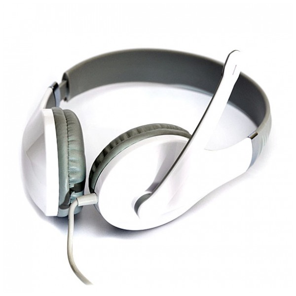 картинка Гарнитура DeTech DT-1080 White от магазина КомпьютерЦентр