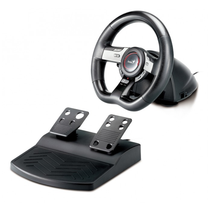 картинка Руль Genius Speed Wheel 5 Pro Vibration USB (31620019100) от магазина КомпьютерЦентр