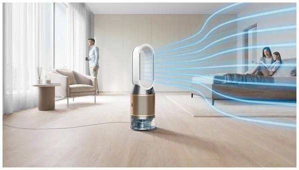 картинка Мойка воздуха Dyson Purifier humidify+cool formaldehyde (PH04) white/ gold от магазина КомпьютерЦентр