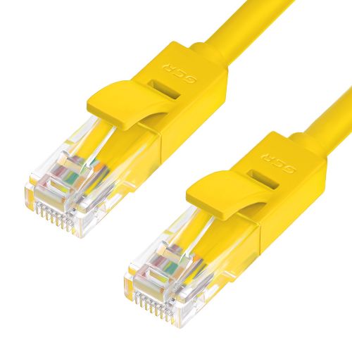 картинка Патч-корд UTP Greenconnect RJ-45 Cat.6 LSZH, 1м 24AWG Yellow (GRC-GCR-50722) от магазина КомпьютерЦентр