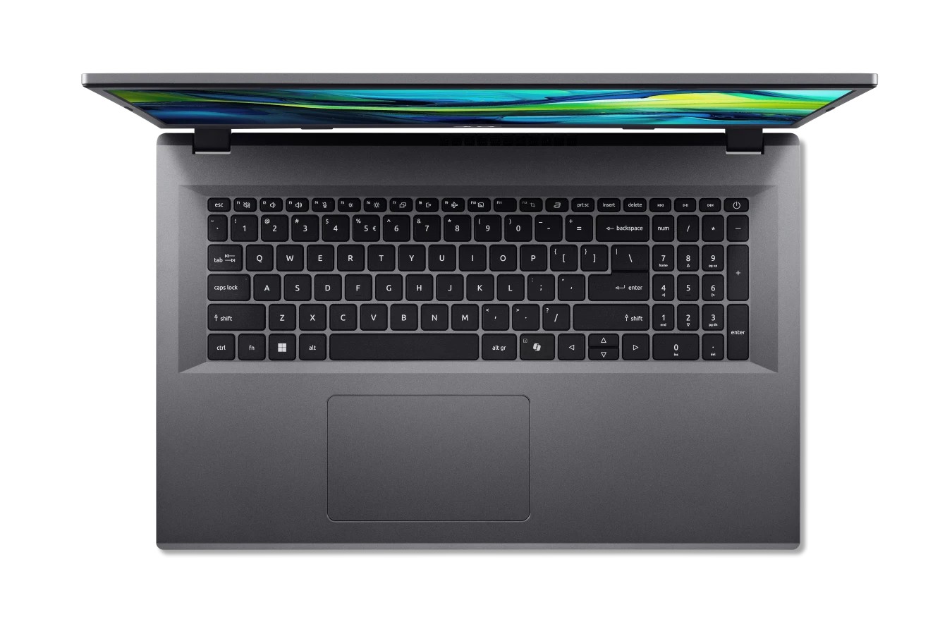 картинка Ноутбук Acer Aspire Go 17 (AG17-31P-C03Z) 17.3'' (FHD/ IPS) /  N150/  8192/  SSD 512/  UMA/  DOS/  Iron от магазина КомпьютерЦентр