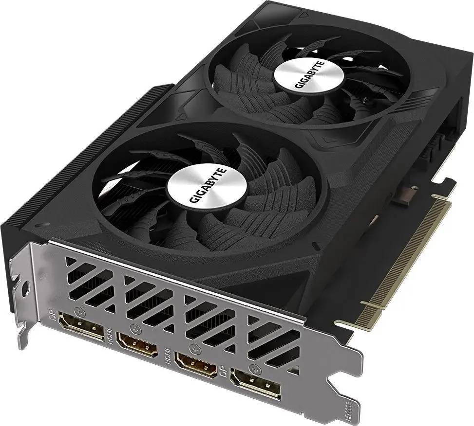 картинка Видеокарта 8Gb GDDR6 GeForce RTX 4060 Gigabyte Windforce OC (GV-N4060WF2OC-8GD) от магазина КомпьютерЦентр