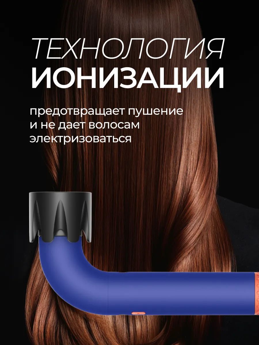 картинка Фен для волос Xiaomi Beheart 6in1 X11 Pro Blue от магазина КомпьютерЦентр