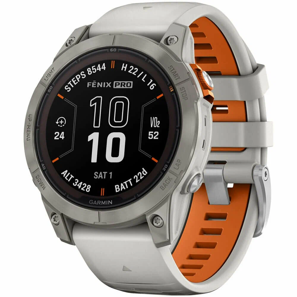 картинка Смарт-часы Garmin Fenix 7X Pro Sapphire Solar Titanium 010-02778-15 от магазина КомпьютерЦентр