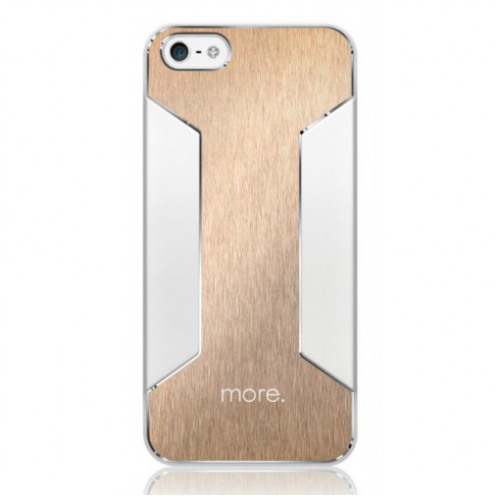 картинка Чехол More Para Blaze X Gold/ Glossy White for iPhone 5 (AP20-016RGW) от магазина КомпьютерЦентр