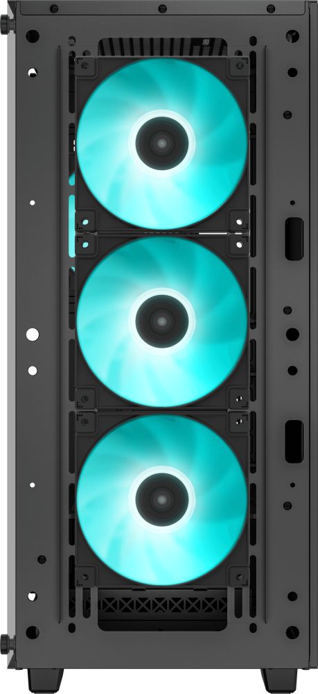 картинка Корпус Deepcool CC560 ARGb V2 без БП, боковое окно (закал стекло), черный, ATX от магазина КомпьютерЦентр