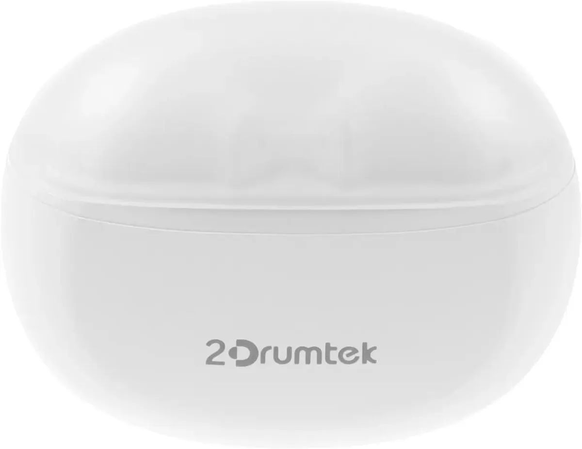 картинка Bluetooth гарнитура A4Tech 2Drumtek B20 TWS белый (B20 GRAYISH WHITE) от магазина КомпьютерЦентр