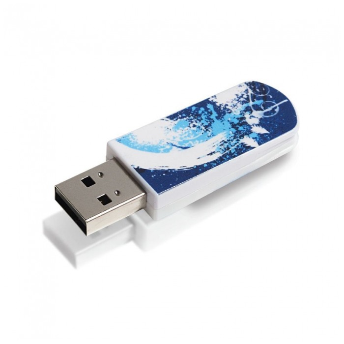 картинка Флешка USB Verbatim 8Gb Store n Go Mini Graffiti (98162) от магазина КомпьютерЦентр
