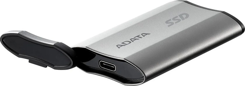картинка SSD внешний 1Tb A-DATA SD810 External Type-C, USB 3.2 (SD810-1000G-CSG) Silver от магазина КомпьютерЦентр