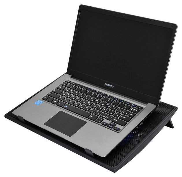 картинка Система охлаждения Digma D-NCP170-2H 17'' Black от магазина КомпьютерЦентр