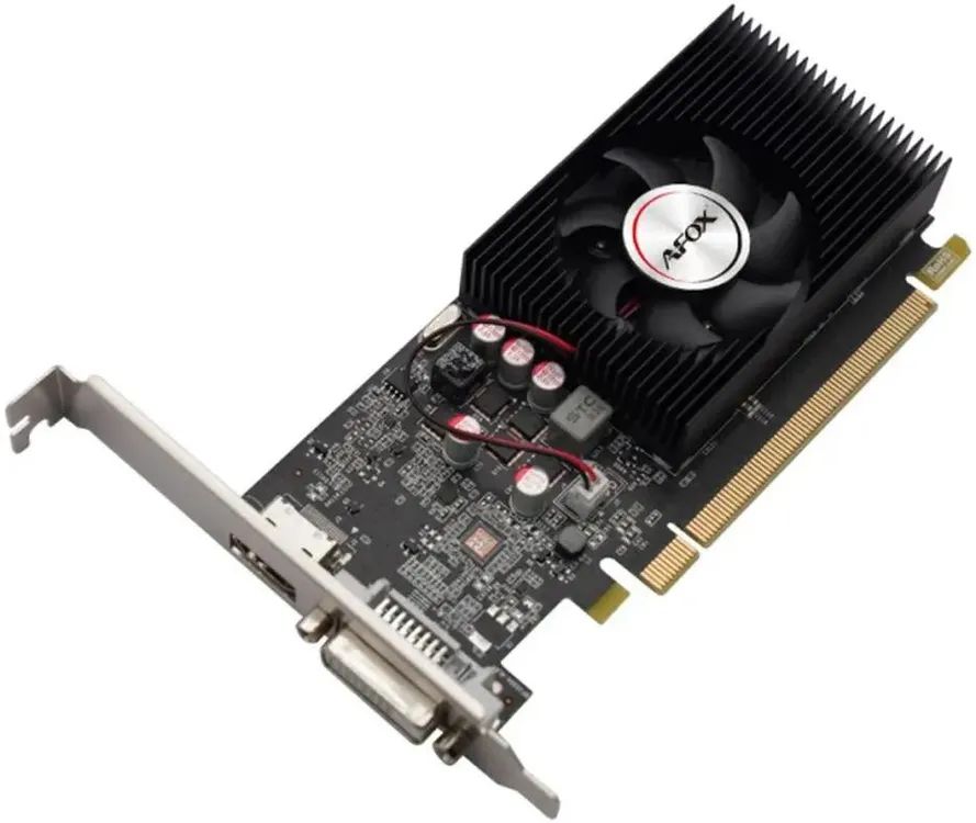 картинка Видеокарта 4Gb DDR4 GeForce GT1030 Afox 64bit, GPU 1152MHz, DVI, HDMI (AF1030-4096D4L2) от магазина КомпьютерЦентр