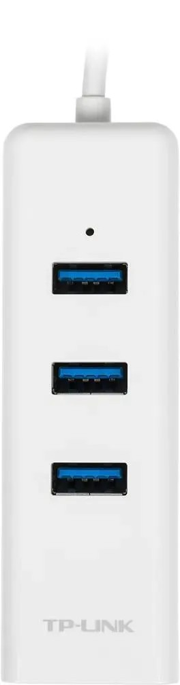 картинка HUB 3 порта+Gigabit TP-Link Ethernet Adapter 2 in 1 Стыковочная станция TP-Link UE330 от магазина КомпьютерЦентр