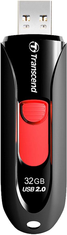 картинка USB накопитель 32Gb Transcend JetFlash 590 Black (TS32GJF590K) от магазина КомпьютерЦентр