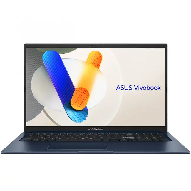 картинка Ноутбук ASUS VivoBook 17 X1704VA-AU468 17.3'' (1920х1080) IPS /  i3-1315U (6/ 8)/  8Gb/  512Gb SSD/  Intel UHD/  WiFi AX/  Bt 5.2/  50Wh/  2.1kg/  DOS/  Blue от магазина КомпьютерЦентр