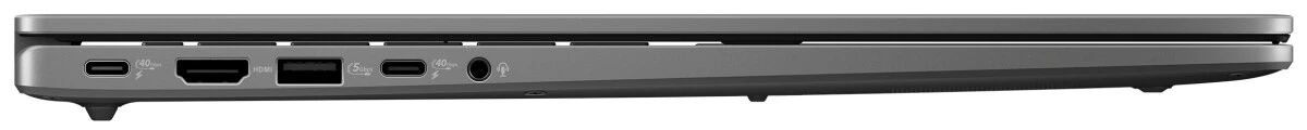 картинка Ноутбук ASUS VivoBook S16 S3607VA-RP174 16'' IPS (1920x1200) Intel Core 5 210H (8/ 12) / 16ГБ / 512ГБ / Intel UHD / 70Вт*ч / DOS / Серый /  1.8 кг от магазина КомпьютерЦентр
