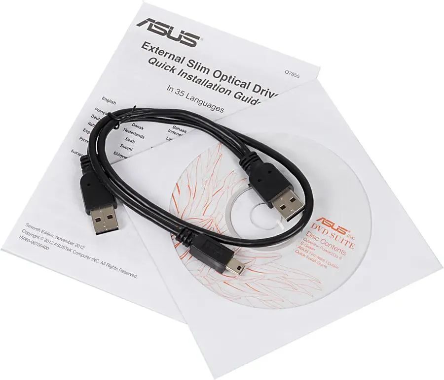 картинка Привод внешний DVD-RW Asus SDRW-08U5S-U/ SIL/ G/ AS/ , dvd-rw, external от магазина КомпьютерЦентр