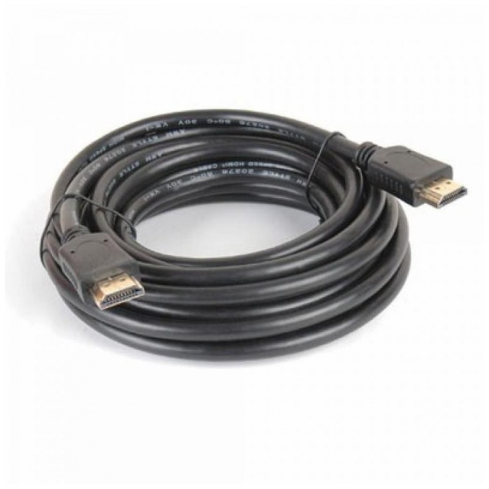 картинка Кабель Pzzimo HDMI to HDMI 5.0m Black (00117502) от магазина КомпьютерЦентр