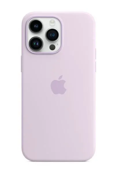 картинка Чехол Silicone case Full for iPhone 15Pro Lilac от магазина КомпьютерЦентр