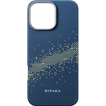 картинка Чехол PITAKA StarPeak Tactile Woven Case для iPhone 16 Pro Max 6.9'', принт млечный путь (Milky way galaxy) от магазина КомпьютерЦентр