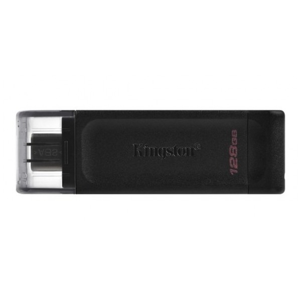картинка Флешка USB Kingston 128Gb DataTraveler 70 Black Type-C (DT70/128GB) от магазина КомпьютерЦентр