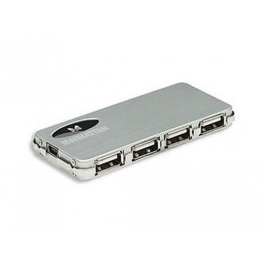 картинка HUB USB Manhattan 160612 4-port (160612) от магазина КомпьютерЦентр