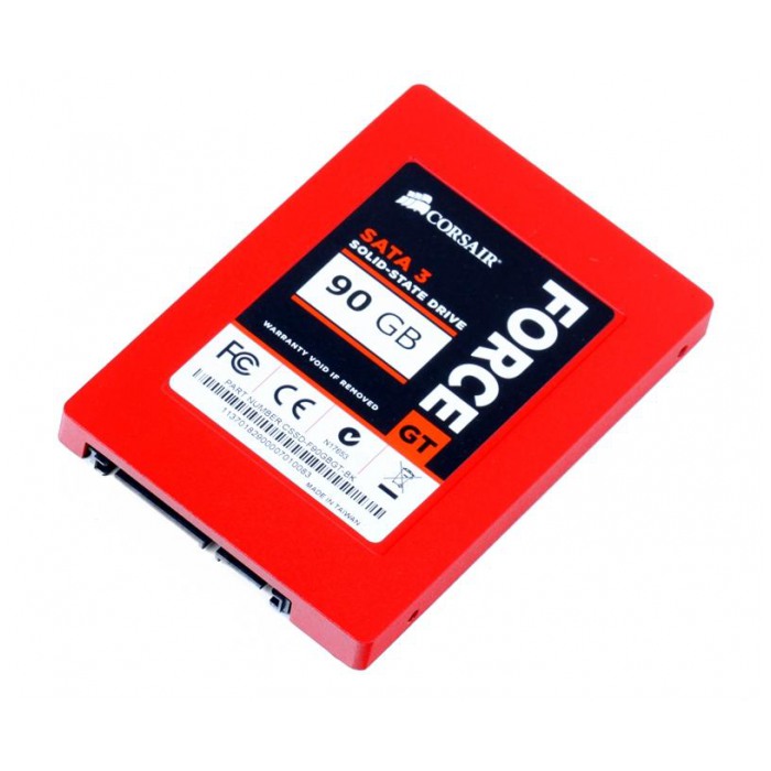 картинка SSD накопитель Corsair 90Gb Force GT 3 2.5″ SATAIII MLC (CSSD-F90GBGT-BK) от магазина КомпьютерЦентр