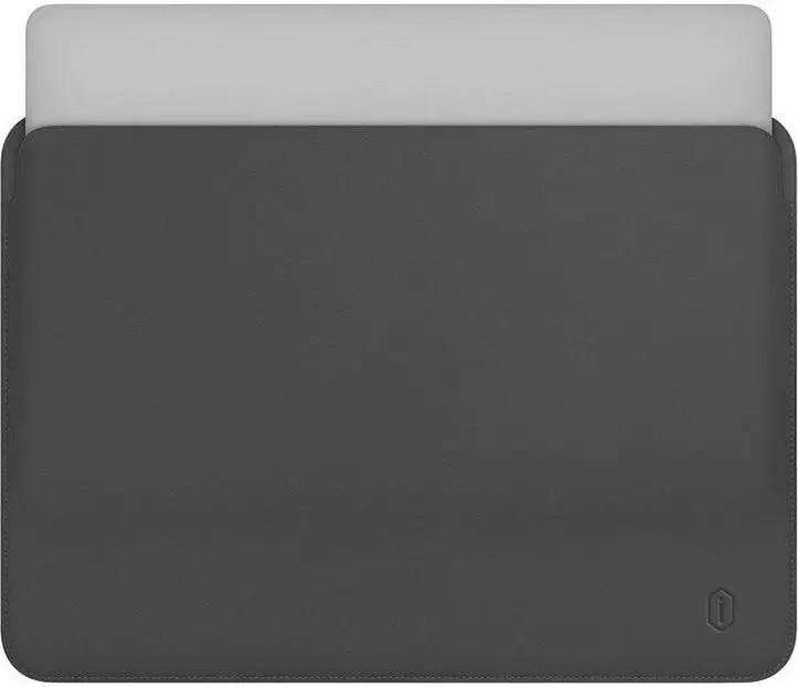 картинка Чехол для ноутбука MacBook Air 13 WIWU Leather Skin Pro 2 Sleeve Gray от магазина КомпьютерЦентр