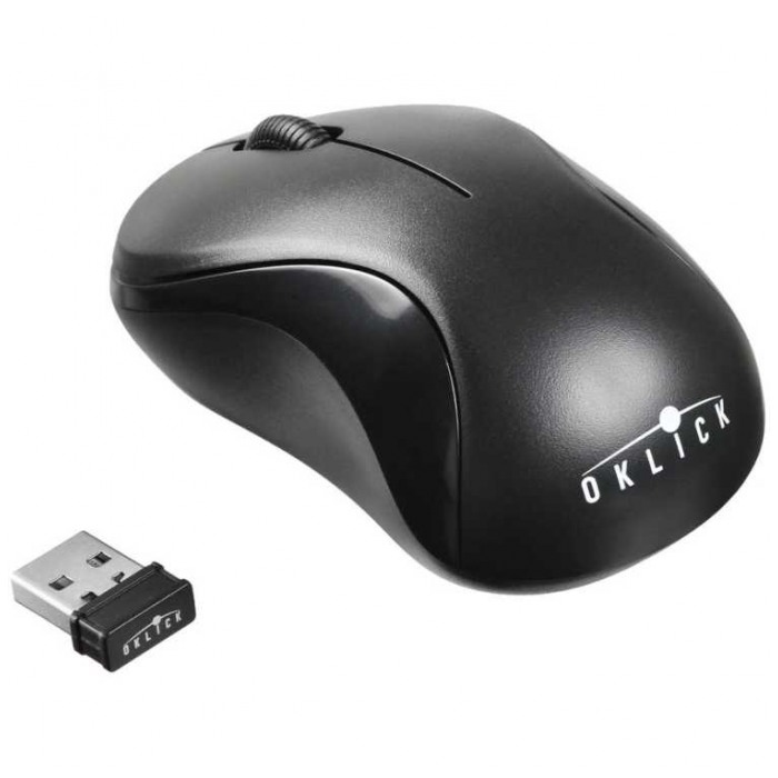 картинка Мышка Oklick 605SW Wireless Black (WM-288) от магазина КомпьютерЦентр