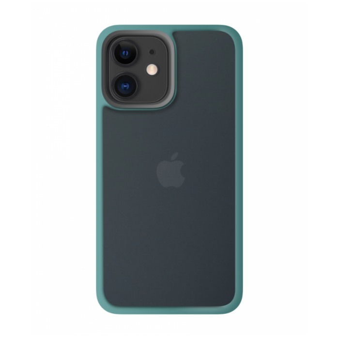 картинка Чехол Rock Guard Pro Skin-friendly Protection Case for iPhone 12/ 12 Pro Dark Green от магазина КомпьютерЦентр