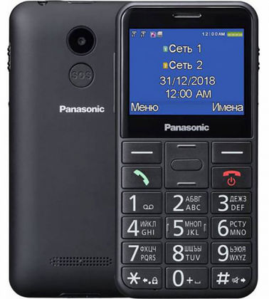картинка Телефон мобильный Panasonic TU150 Black (KX-TU150RUB) от магазина КомпьютерЦентр