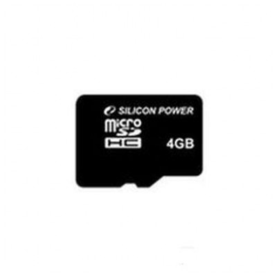 картинка Карта памяти SiliconPower 4Gb microSDHC no SD adapter Class10 (SP004GBSTH010V10) от магазина КомпьютерЦентр