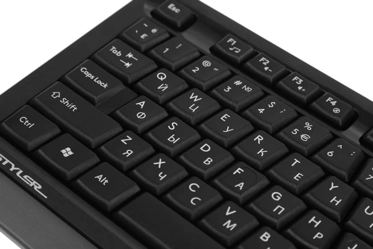 картинка Комплект A4tech Fstyler FGS1035Q; Wireless Multimedia Black/ Gray (FGS1035Q Grey) от магазина КомпьютерЦентр