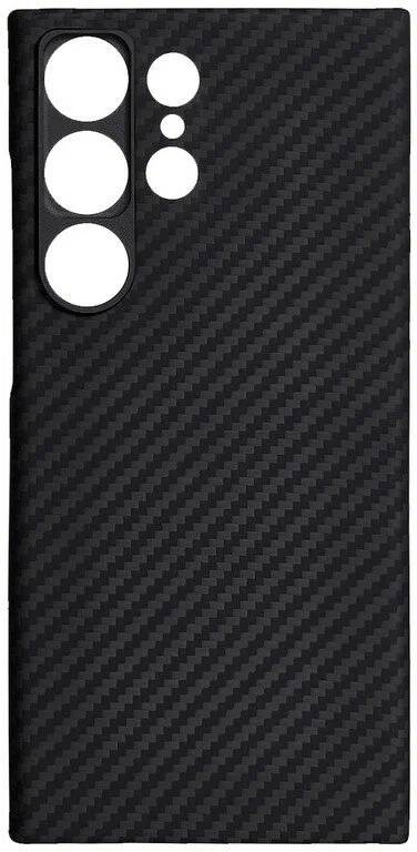 картинка Чехол-накладка Kevlar Soft touch with MagSafe для Samsung Galaxy S24 Ultra Black от магазина КомпьютерЦентр