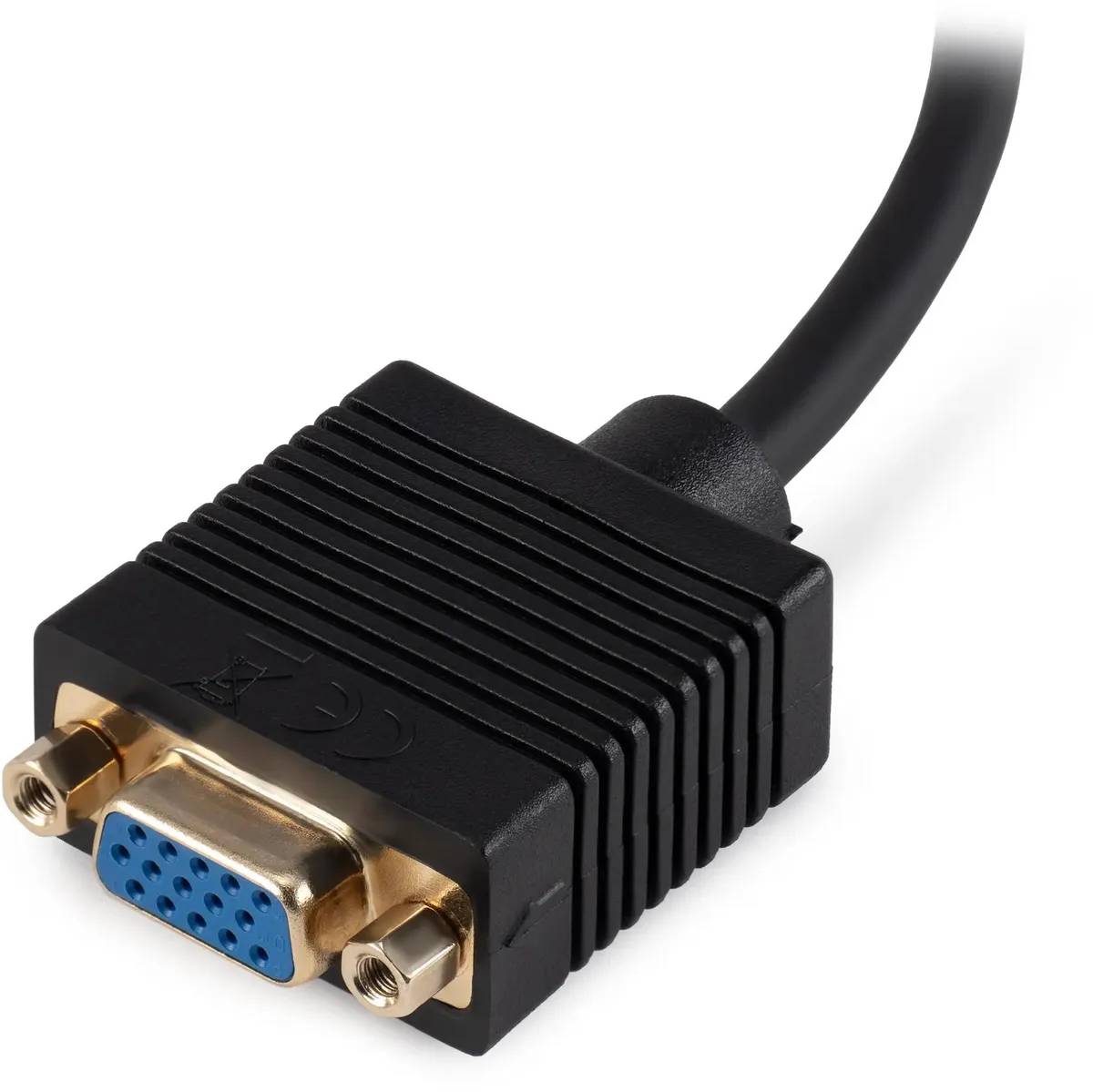 картинка Переходник Buro DVI-D (m) VGA (f) 0.23м (BU-DVI-VGA) 1996865 черный от магазина КомпьютерЦентр