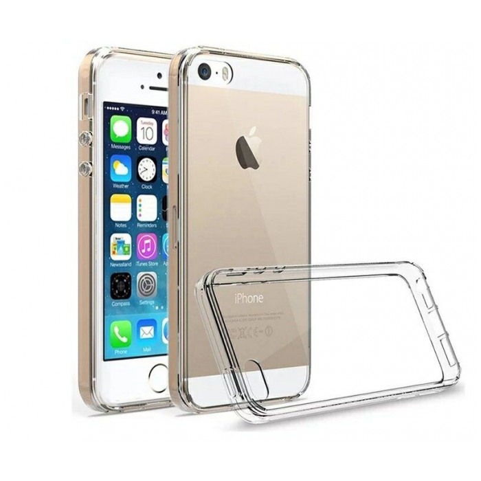 картинка Чехол G-Case for iPhone 5/ 5S/ 5SE Прозрачный от магазина КомпьютерЦентр