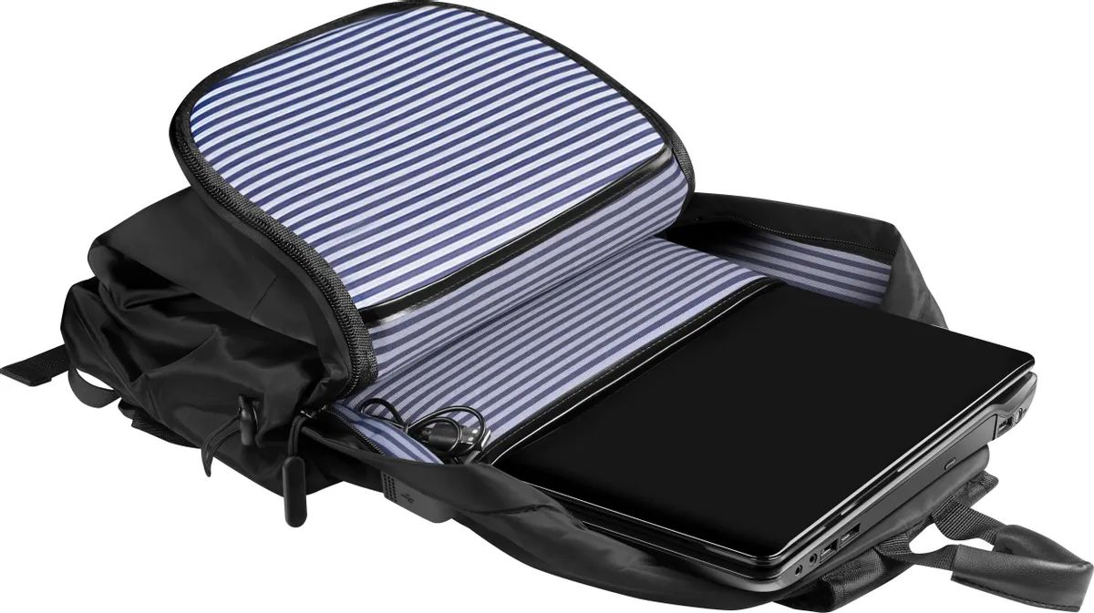 картинка Рюкзак для ноутбука Defender Reval 15.6'' Black (26220) от магазина КомпьютерЦентр