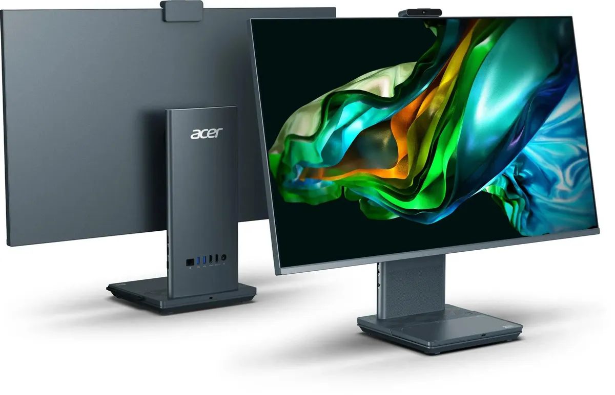 картинка Моноблок Acer Aspire S32-1856 (DQ.BL6CD.001) 31.5'' WQHD i7 1360P/  16Gb/  SSD 512Gb/  Iris Xe/  CR/ Esh/  kb/ m/  серый от магазина КомпьютерЦентр