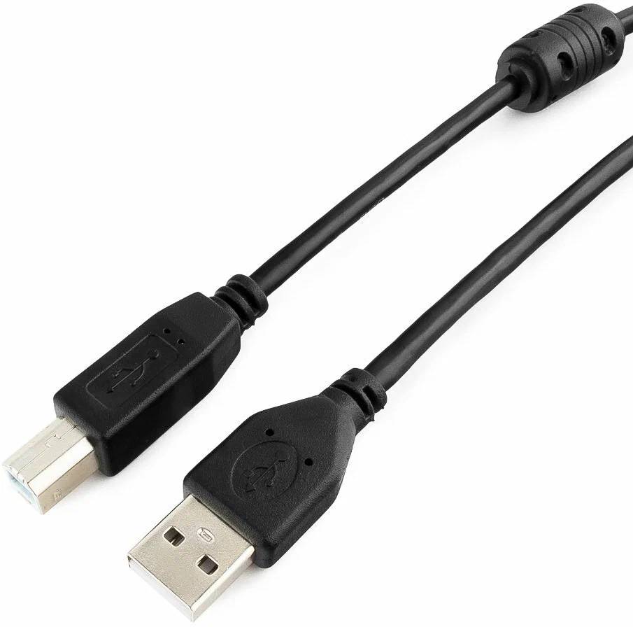 картинка Кабель USB 2.0 Pro Gembird/ Cablexpert Pro CCF-USB2-AMBM-15, AM/ BM, 4.5м, позол конт, фер.кол от магазина КомпьютерЦентр