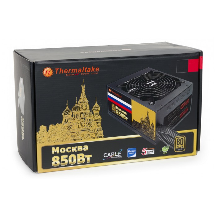 картинка Блок питания Thermaltake 850W Moscow (W0428) от магазина КомпьютерЦентр
