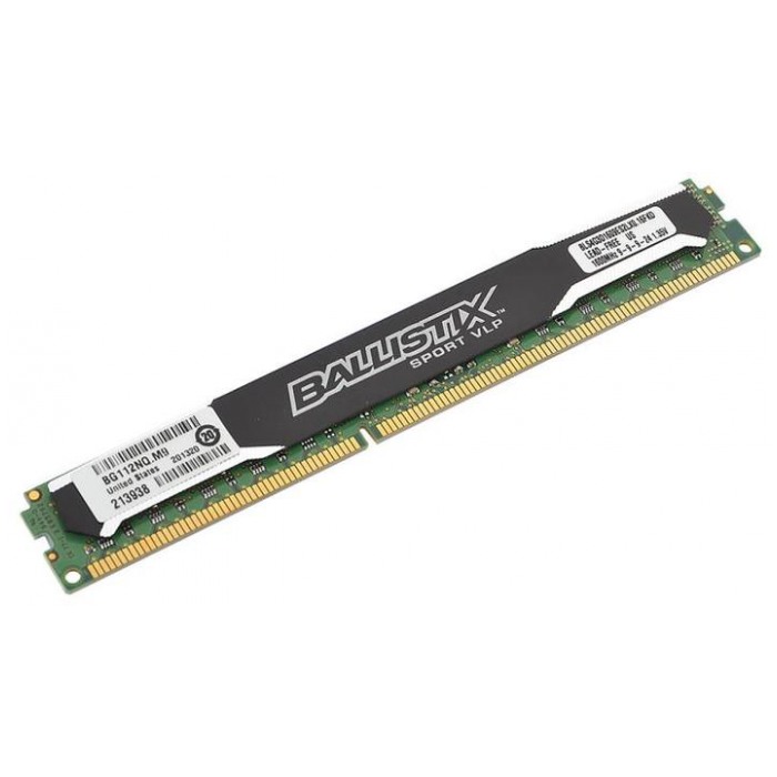 картинка Оперативная память Crucial DIMM DDR3L 4Gb 1600MHz PC3-12800 (BLS4G3D1609ES2LX0CEU) от магазина КомпьютерЦентр