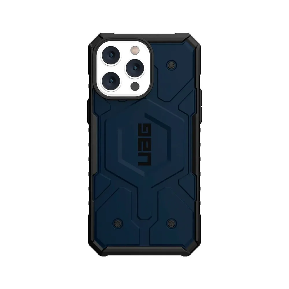 картинка Чехол iPhone 14 Pro Max UAG MagSafe case Dark Blue от магазина КомпьютерЦентр