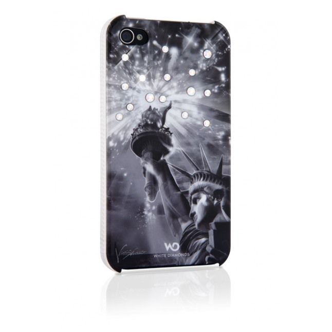 картинка Чехол White Diamonds Liberty Chrome for iPhone 4/ 4S (1110LIB3) от магазина КомпьютерЦентр