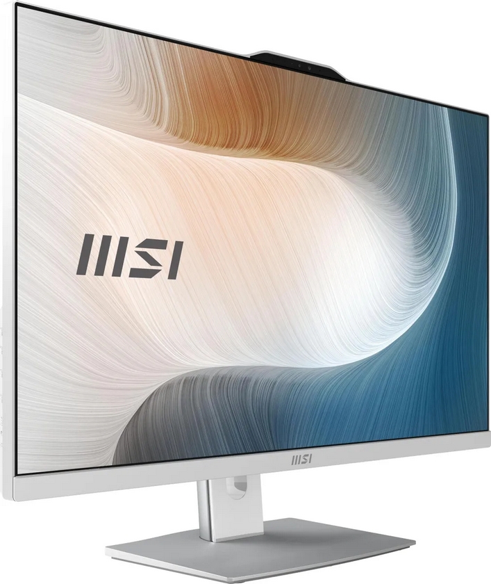 картинка Моноблок MSI Modern AM272P 12M-1011XRU 27'' FHD/  Core i3 1215U/  16ГБ/  512ГБ SSD/  KB+M/  noOS/  White (9S6-AF8212-1011) от магазина КомпьютерЦентр
